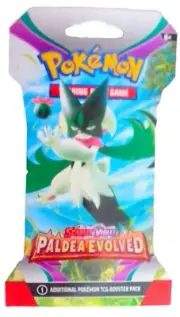 2023 Pokemon SCARLET & VIOLET PALDEA EVOLVED Additional TCG Booster 10 Card Pack