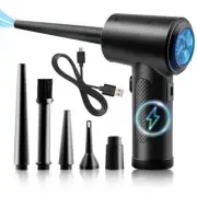 Compressed Air Duster For Computer Keyboard PC Car Clean 51000 RPM Air Blower