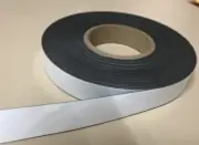 White Dry Erase Magnetic Strip Roll 4" x 100' Write on Wipe off Magnet Magnets