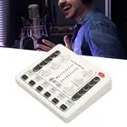 Live Sound Card Multiple Sound Effects Voice Changing Mini Sound Mixer Board Kit