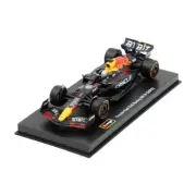Bburago 1/43 Signature F1 Red Bull RB18 w/ Driver #1 Max Verstappen Display Case