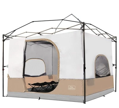 KAMPKEEPER Camping Inner Tent for Pop Up CanopyFully Vented Roof, Converts 10...