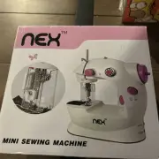 KPCB Tech Mini Sewing Machine For Beginners Model FHSM-201 Kit & Accessories