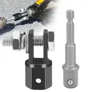 1/2 Inch Car Scissor Jack Adapter Chrome Vanadium Steel Drive Impact Wrench Tool