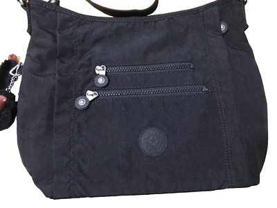 Kipling Belammie Shoulder/Crossbody, Black Tonal, New With Tags