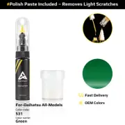 Touch Up Paint For Daihatsu All Models 531 Green With Polish Paste