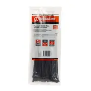 Crescent 300 X 4 8mm Black Cable Ties 100 Pack