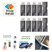 64GB Flash Drive 10 Pack Thumb Drive USB Flash Drive Zip Drive USB 2.0 Memory...