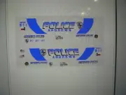 Andrews Texas Police Patrol Vehicle Decals 1:64 two for one money