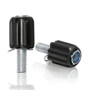 2pcs Bicycle Gear Cable Barrel-Adjuster M5 Threaded Downtube Derailleur Bolt