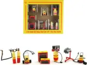 Shell Oil Shop Tools Set of 7 pieces 1/43 Diecast Models by GMP