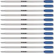 Quality Ballpoint Pen Refills, Compatible with Cross Pen, 8513 (12 x BLUE INK)
