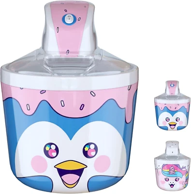 1.2 Quart Penguin Electric Ice Cream Maker Machine for Kids – Best Countertop Ic