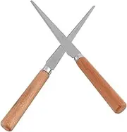 Clay Modeling 2pcs Clay Pottery Carving Tools Fettling Knife Set Comfort Grip