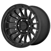 17x8 KMC KM542 IMPACT Satin Black Wheel 6x120 (20mm)