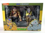 Bebop & Rocksteady NECA TMNT Ninja Turtles Cartoon Figure Box Set New NIB