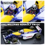 MINICHAMPS 1:18 1993 F1 WILLIAMS RENAULT FW15C 壓鑄模型車