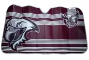 Manly Warringah Sea Eagles NRL Team Logo Car Sunshade