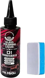 Auto Glass Degreaser - 150g Car Glass Cleaner for Oil Film,Water Stain Remover, Window Cleaning Liquid, Auto Windshield Polish for Car