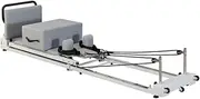 Professional Pilates Reformer Machine, Carbon Steel Frame, 250 x 53 x 57 cm, 5 Springs, 110kg Capacity