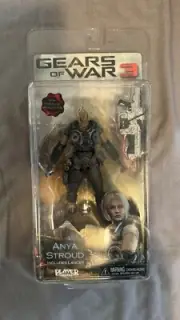 NECA Gears of War 3 Anya Stroud Action Figure [Lancer] NEW