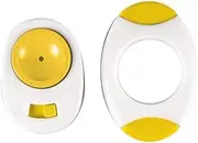 Avanti Egg Topper and Pricker Set, White/Yellow, 12603 6.5 cm*15 cm* 10 cm
