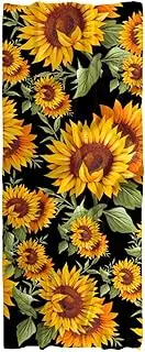 [GIAPB] Scarfs for Women,Head Scarf for Women,Hair Scarf,Summer Sunflower Flower