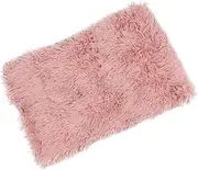 HOMOBABE 1Pc Comfortable Plush Pet Blanket Warm Sleep Mat for Dogs Cats S Pink for Autumn Winter Soft Plush Material for Pets