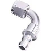 Aeroflow 400 Series Push Lock 90° Hose End -4AN, AF403-04S