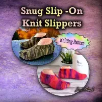 在飛比找博客來優惠-Snug Slip-On Knit Slippers