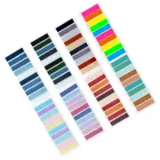 8 Books Transparent Household Tabs Professional Flags