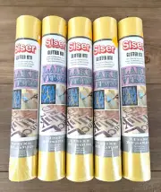 Siser color: Lemon Sugar lot of 5 Glitter HTV heat transfer vinyl rolls NEW
