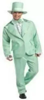 ADULT MEN'S 70'S FUNKY GREEN PROM TUX COSTUME