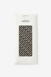 [Typo] Typo - Tissue Paper Pack - This is your present black / white SOLID THIS IS YOUR PRESENT BLACK / WHITE