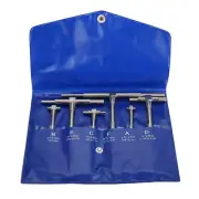 6Pcs 5/16" - 6" T Telescopic Gauge Set Machinist Measurement Bore Gage Kit