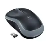 Logitech M185 Wireless Mouse Nano Receiver Grey 1-year battery life Logitech Adv