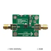 4.2db Power RF Amplifier Board 50M-6000Mhz Transmitter Circuit Module SBB5089 g