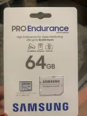 Samsung PRO Endurance (2022) 64GB microSDXC UHS-I Memory Card