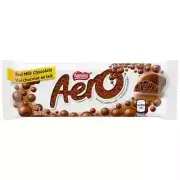 NESTLE MILK CHOCOLATE AERO FULL SIZE BARS MADE IN CANADA 24x42g FRESH & SECURE