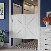 Customizable, Swinging Door Cafe Door Indoor Solid Wood Saloon Door, Stylish Western Swinging Doors Includes Hinges,for Malls Kitchen Restaurant Partition Parlor Butler Door