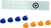 Ｓｉｍｈｏａ Tabletop Mini Curling Game Set with Game Mat Indoor Sports Game