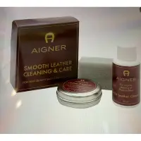 在飛比找蝦皮購物優惠-AIGNER 愛格納 馬蹄 保養皮革油 套裝組