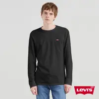 在飛比找momo購物網優惠-【LEVIS 官方旗艦】男款 經典長袖T恤 / 刺繡Logo