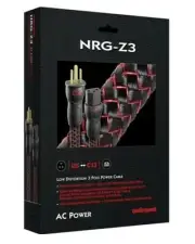 AudioQuest NRG Z3 Low-Distortion 3-Pole AC Power Cable - 1m (3.28')
