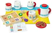 Melissa & Doug - Wooden Steep & Serve Tea Set
