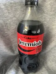 Share A Coke with Jeremiah 2025 Personalized Gift Coca Cola Bottle 20oz Zero
