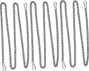 LIFKICH 10Pcs Heavy Duty Hanging Chains for Bird Feeders Plant Hangers and Ornaments Versatile Hooks for Indoor and Outdoor Decorations