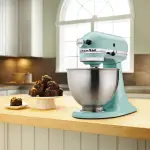 【KITCHENAID】4.8公升/5Q桌上型攪拌機(湖水藍)