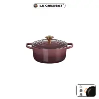 在飛比找momo購物網優惠-【Le Creuset】典藏琺瑯鑄鐵鍋圓鍋 18 cm(無花