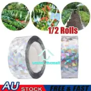 Two-Side Reflective Farm Bird Scare Repellent Tape Visual FlashM1nti-Bird TapeDY